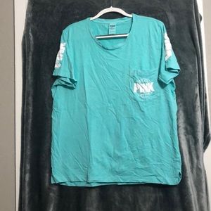 Teal Top from Pink